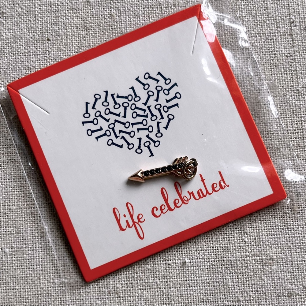 Keep Collective Arrow Charm in Rose Gold